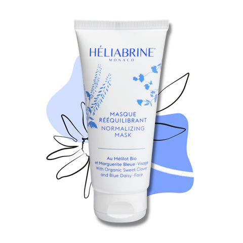 HELIABRINE Normalizing Mask with Organic Sweet Clover 75ml - The Beauty Shoppers