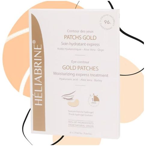 HELIABRINE Gold Eye Contour Patches x 6 pairs