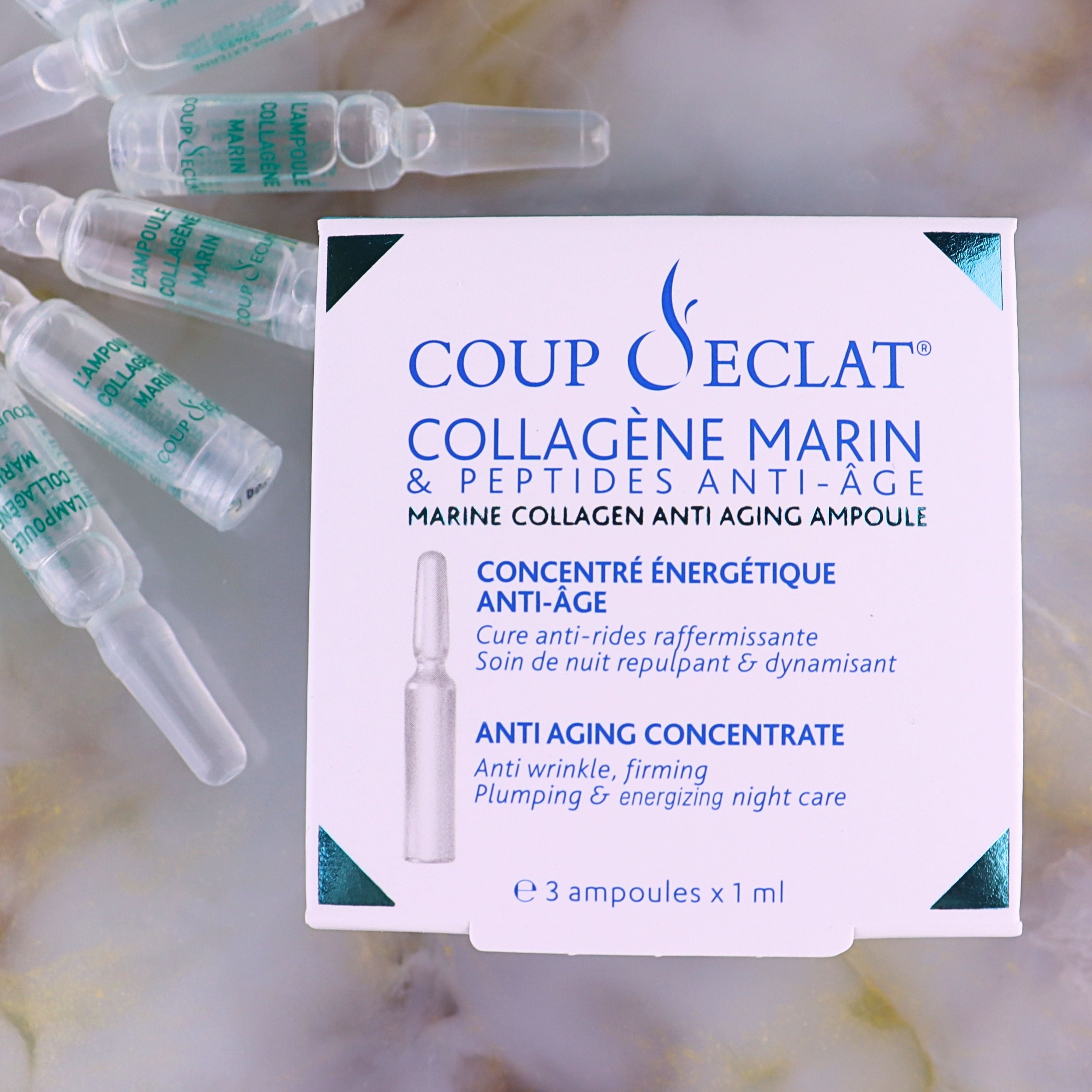COUP D’ECLAT Marine Collagen Vials - The Beauty Shoppers