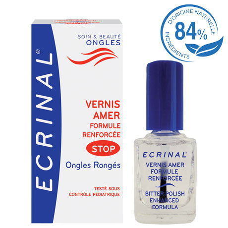 ECRINAL Bitter Nail Solution with Bitrex 10ml - The Beauty Shoppers
