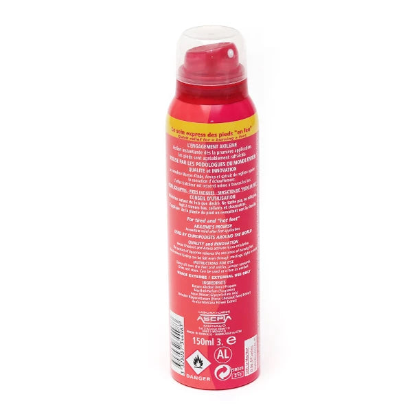 AKILEINE Ultra Fresh Foot Spray 150 ml - The Beauty Shoppers