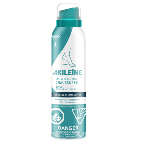 AKILEINE Deodorant Shoe Spray 150ml - The Beauty Shoppers