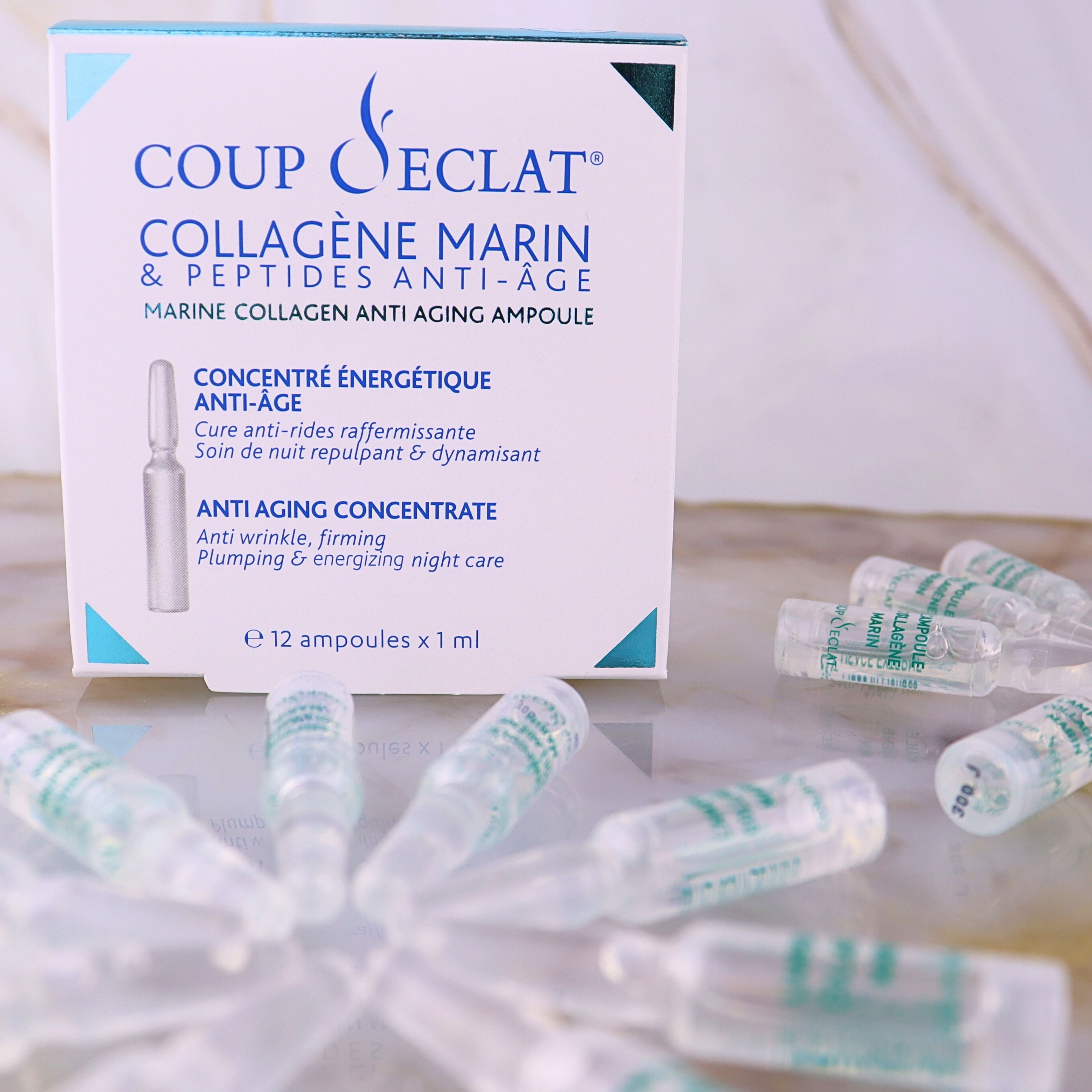 COUP D’ECLAT Marine Collagen Vials - The Beauty Shoppers