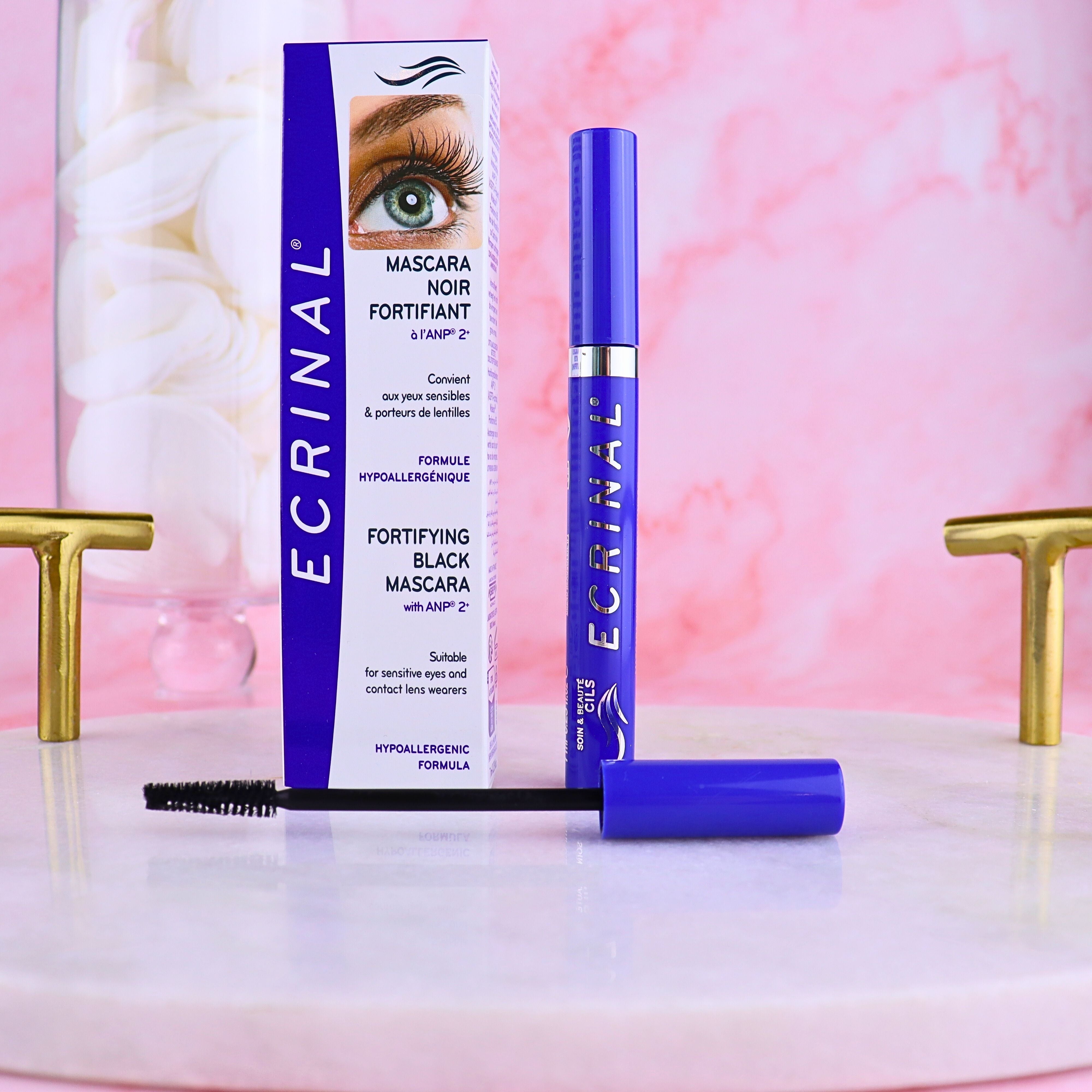 ECRINAL ANP2+ Strengthening Black Mascara 7ml - The Beauty Shoppers