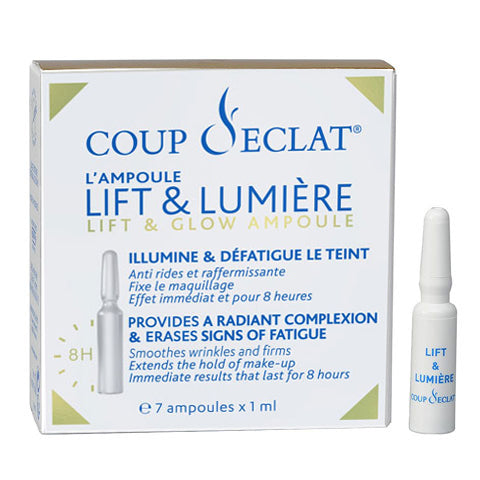COUP D’ECLAT Lift & Glow ampoules 3 x 1 ml - The Beauty Shoppers