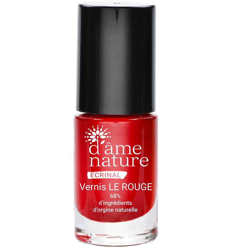 ECRINAL Natural Nail Color ''Le Rouge'' d’âme nature 5ml - The Beauty Shoppers