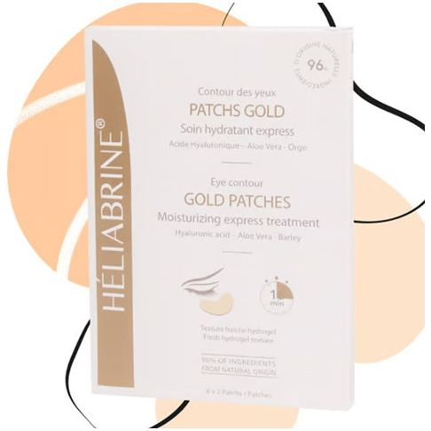 HELIABRINE Gold Eye Contour Patches x 6 pairs - The Beauty Shoppers