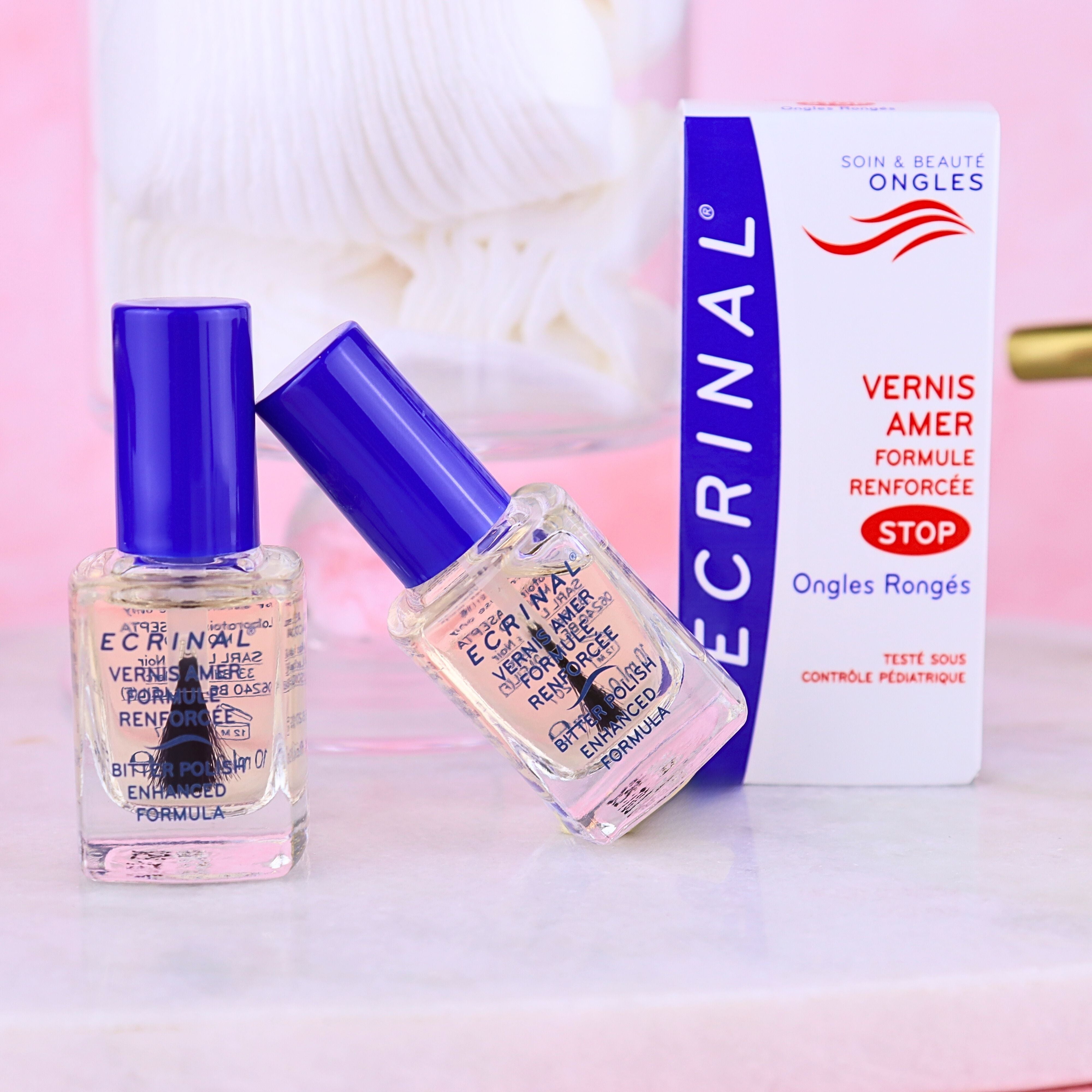 ECRINAL Bitter Nail Solution with Bitrex 10ml - The Beauty Shoppers