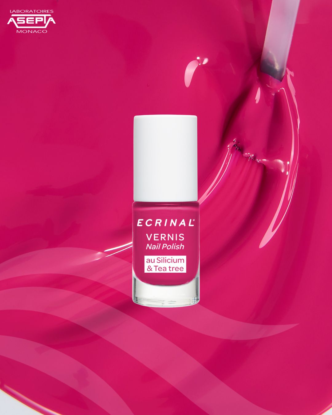 ECRINAL Vernis Silicium & Tea Tree Bougainvillier 5 ml
