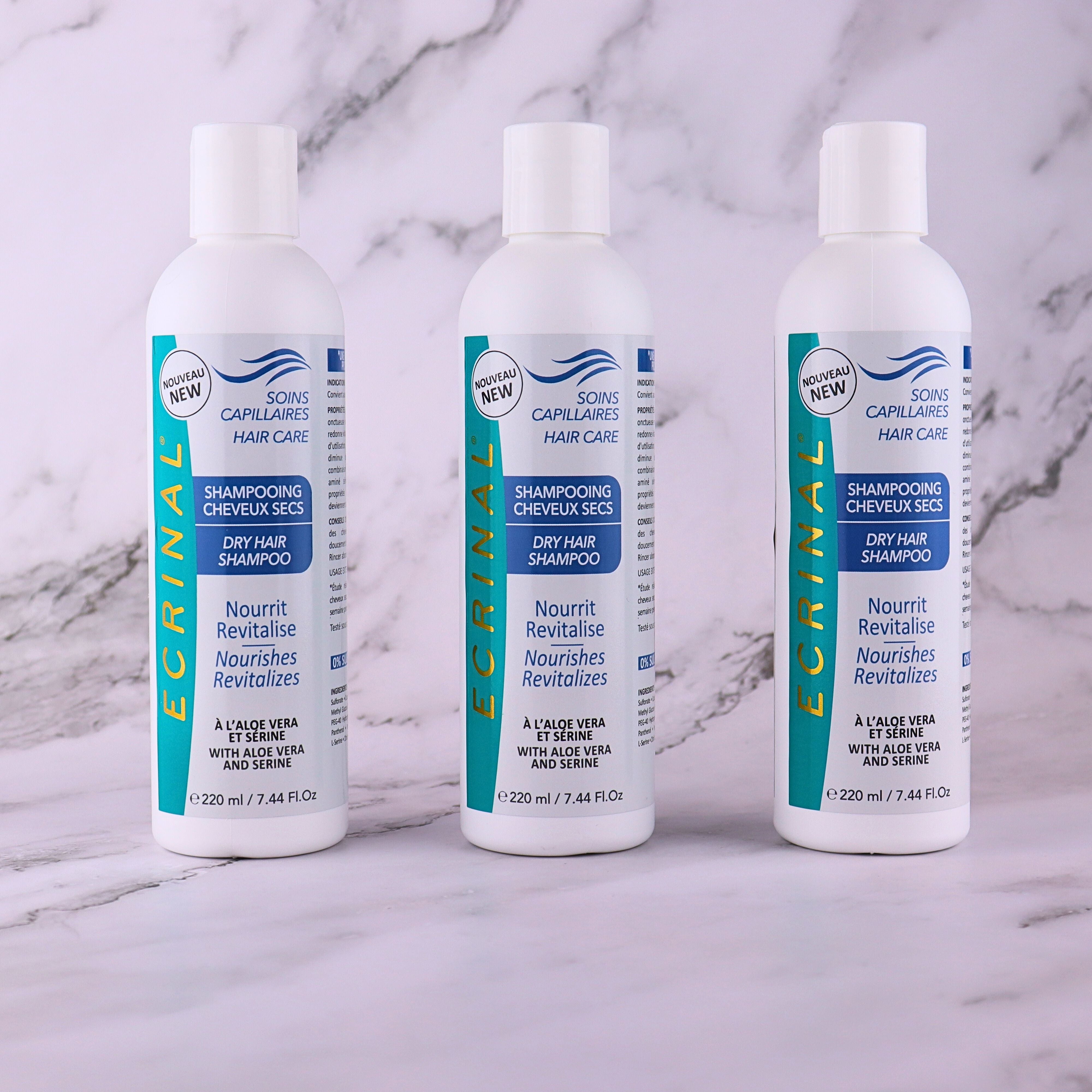 ECRINAL Dry Hair Formula Shampoo 220 ml - The Beauty Shoppers