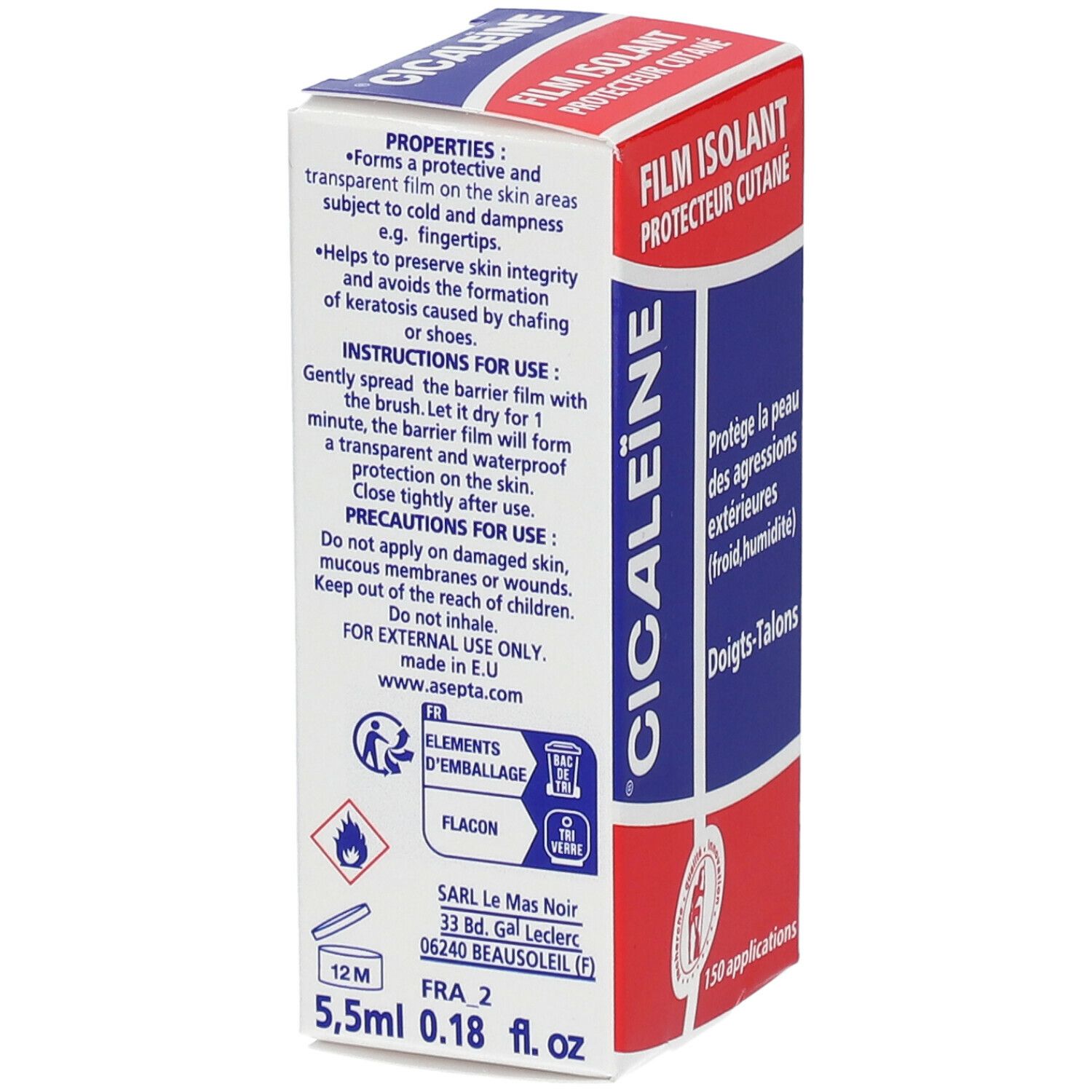 CICALEINE  Insulating Film Fingers-Heels (150 applications) - The Beauty Shoppers