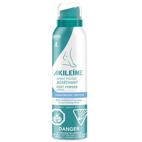 AKILEINE Foot Powder Spray 150ml - The Beauty Shoppers