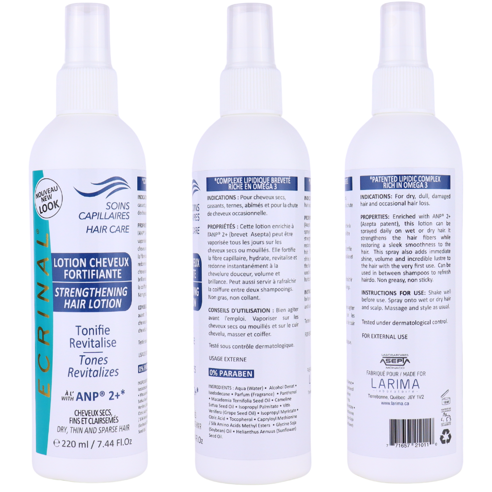 ECRINAL ANP2+ Strengthening Hair Lotion 220ml BONUS SIZE - The Beauty Shoppers