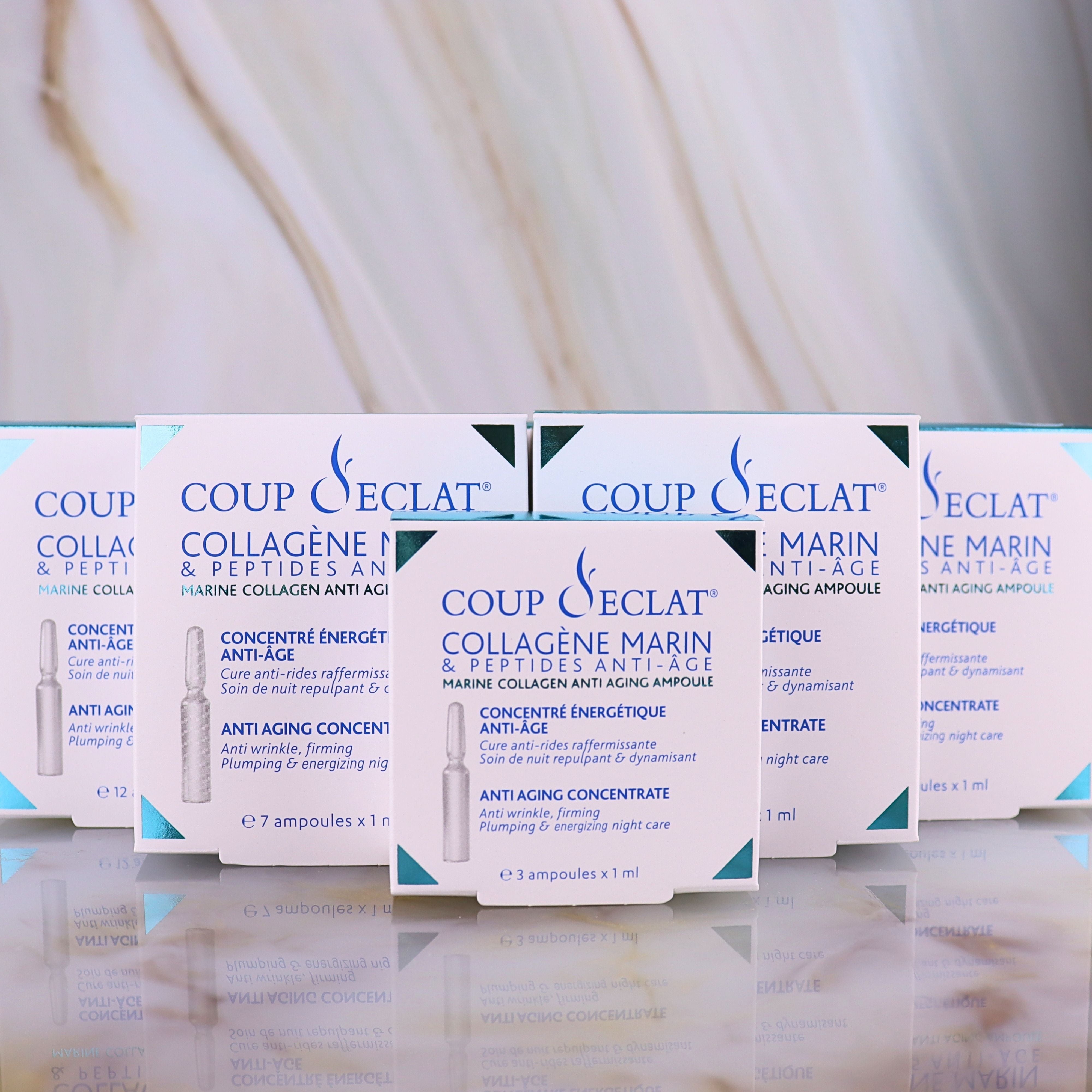 COUP D’ECLAT Marine Collagen Vials - The Beauty Shoppers