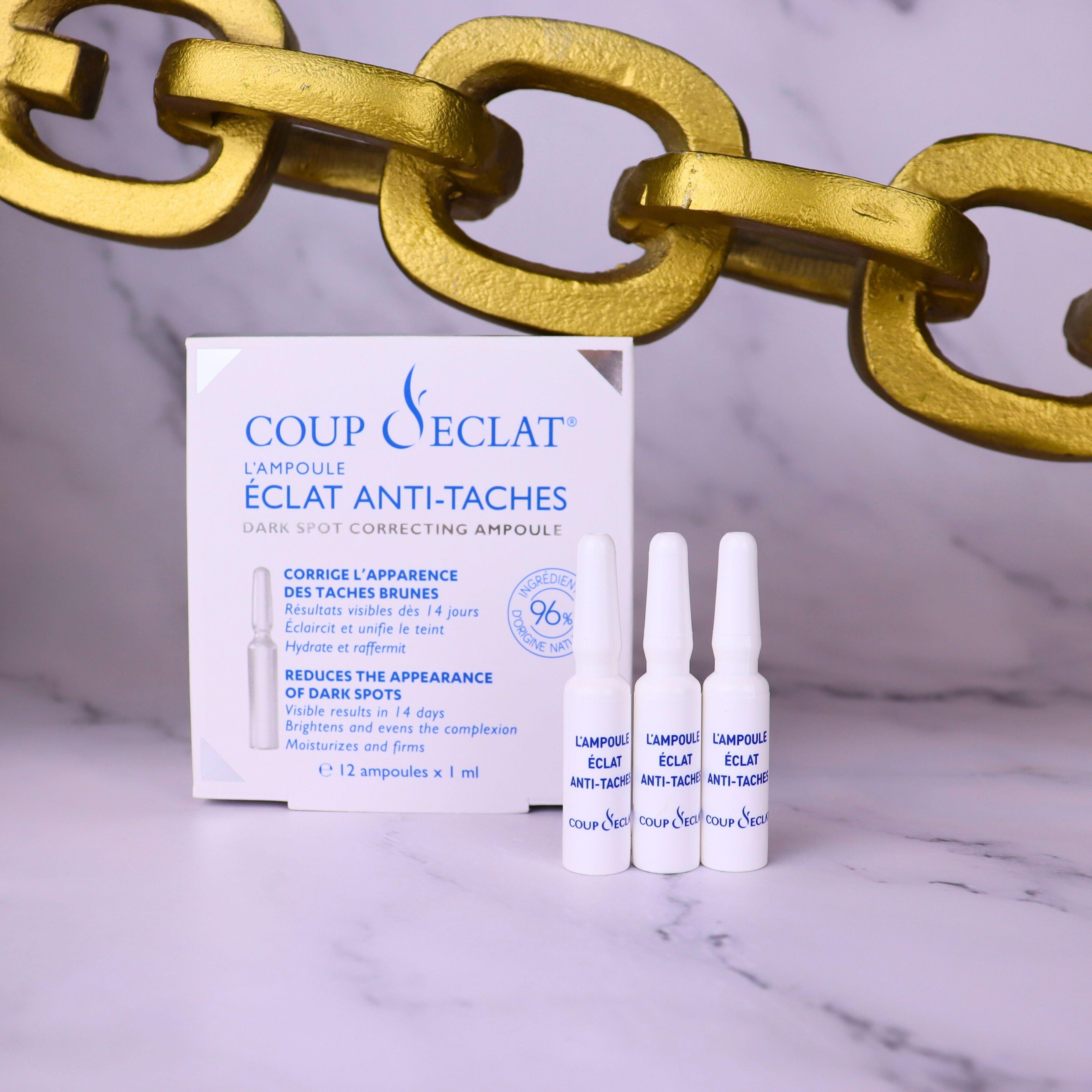COUP D’ECLAT Lift & Glow ampoules 3 x 1 ml - The Beauty Shoppers
