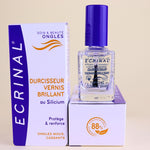 ECRINAL Clear and Shiny Strengthening Topcoat 10ml