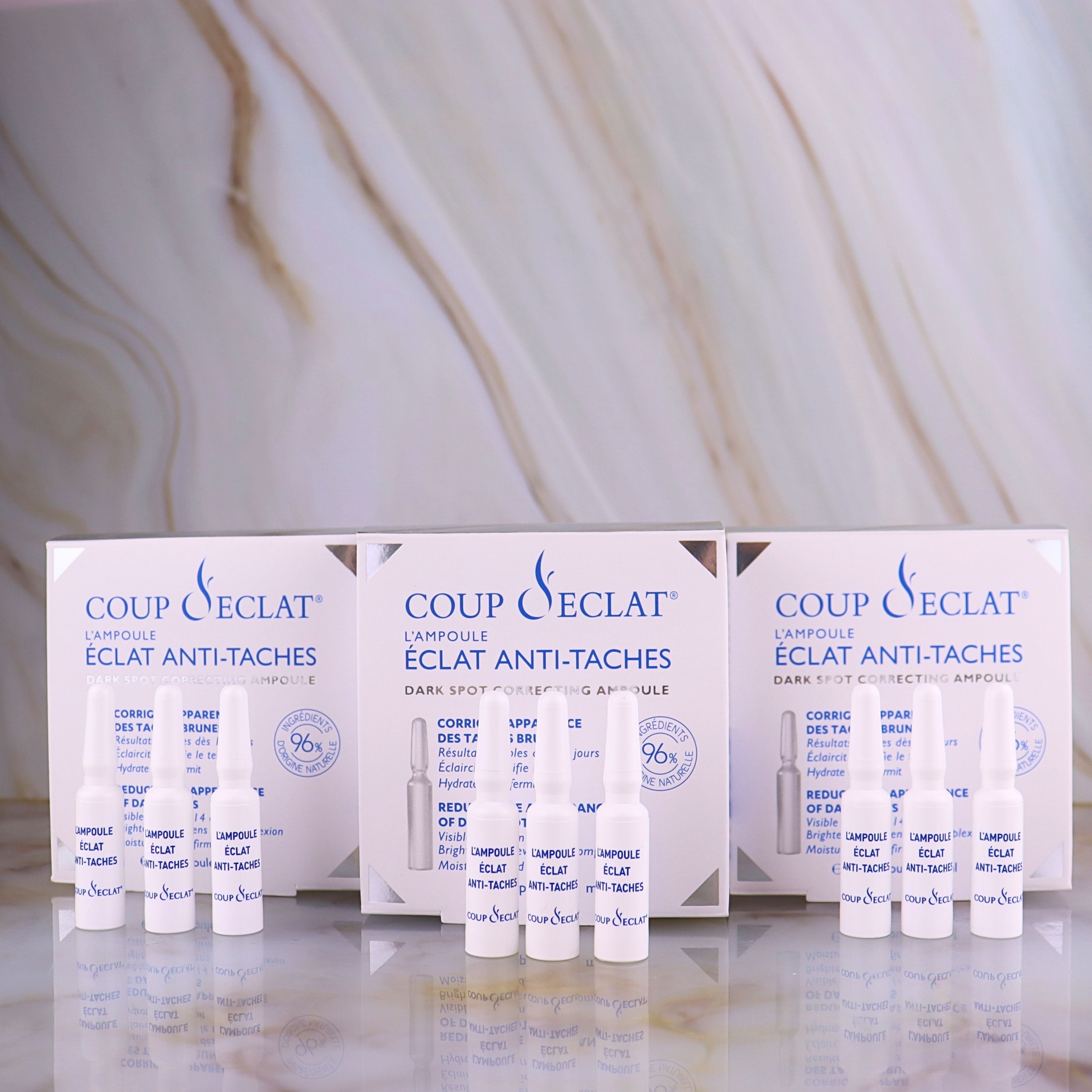 COUP D'ECLAT Dark Spot Correcting Ampoules 12X1ml - The Beauty Shoppers