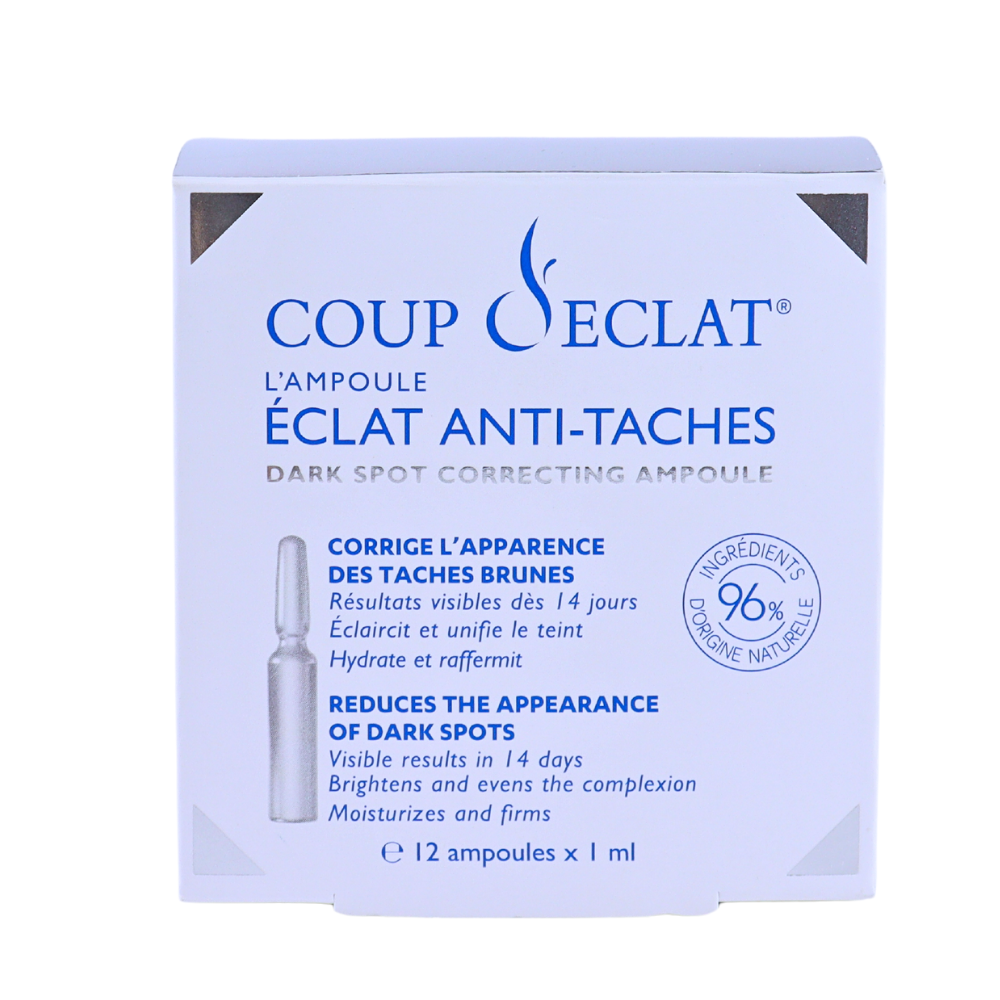 COUP D'ECLAT Dark Spot Correcting Ampoules 12X1ml - The Beauty Shoppers