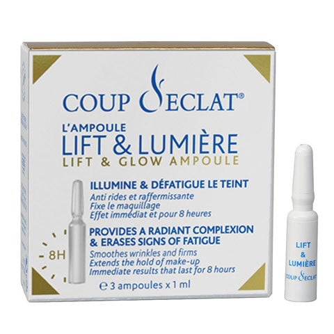 COUP D’ECLAT Lift & Glow ampoules 7 x 1 ml - The Beauty Shoppers