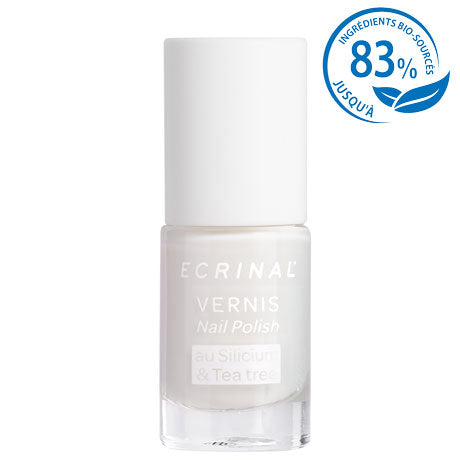 Ecrinal Silicium + Tea Tree Nail Polish 5 ml – Colour: White