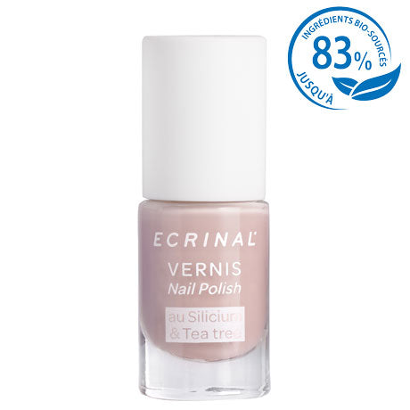 Ecrinal Silicium + Tea Tree Nail Polish 5 ml – Colour: Pale Nude - The Beauty Shoppers
