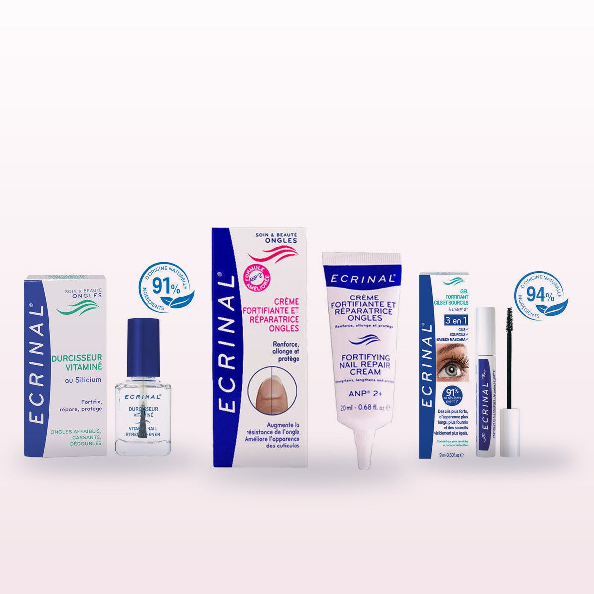 Ecrinal nail, lash and hair care
