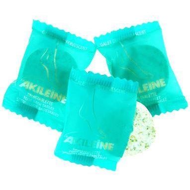 AKILEINE Effervescent Foot Bath Tablets 7x12g - The Beauty Shoppers