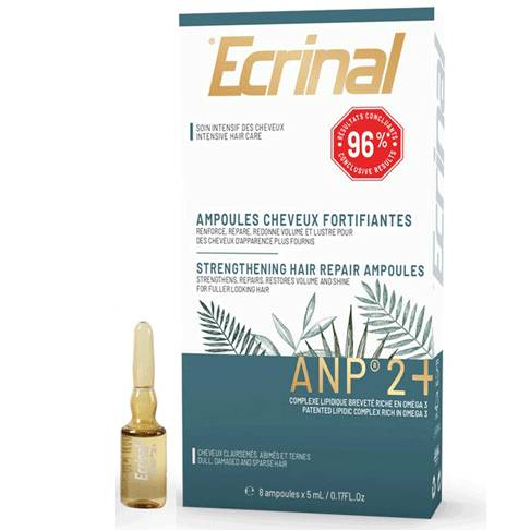 ECRINAL ANP2+ Hair Vials 8 x 5 ml - The Beauty Shoppers
