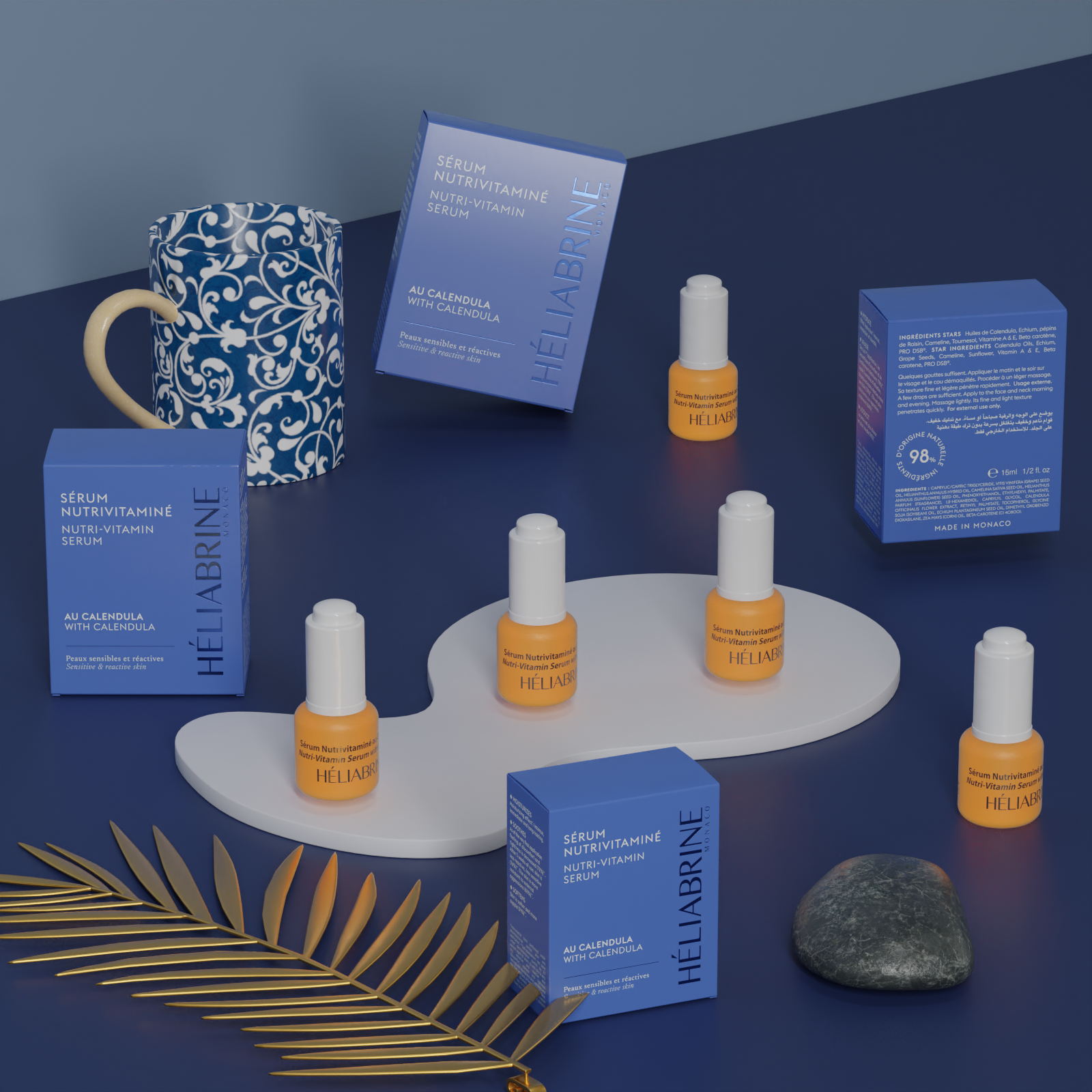 HELIABRINE Nutri-Vitamin Serum with Calendula 15ml - The Beauty Shoppers