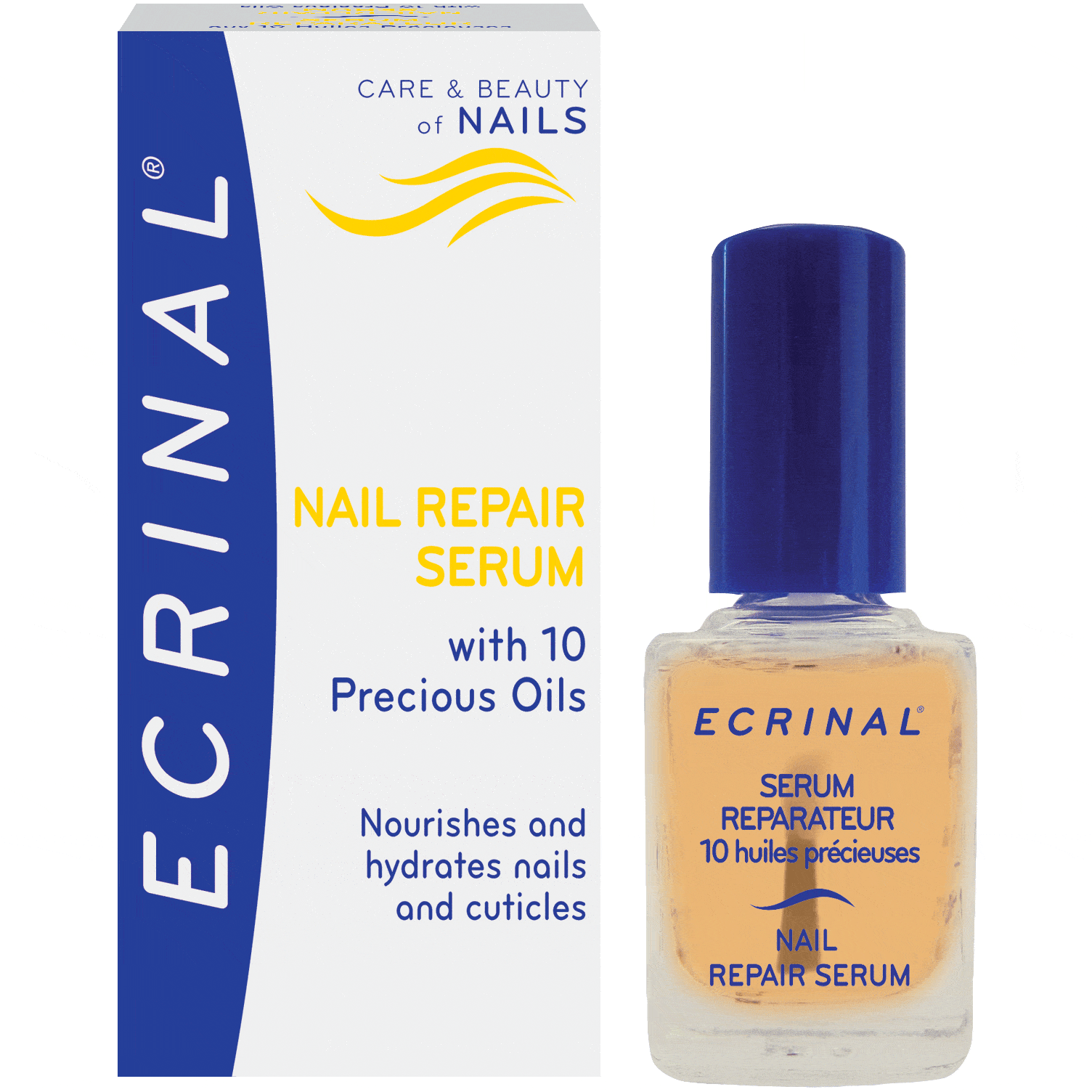 ECRINAL Nail Repair Serum with 10 Precious Oils  10ml - The Beauty Shoppers