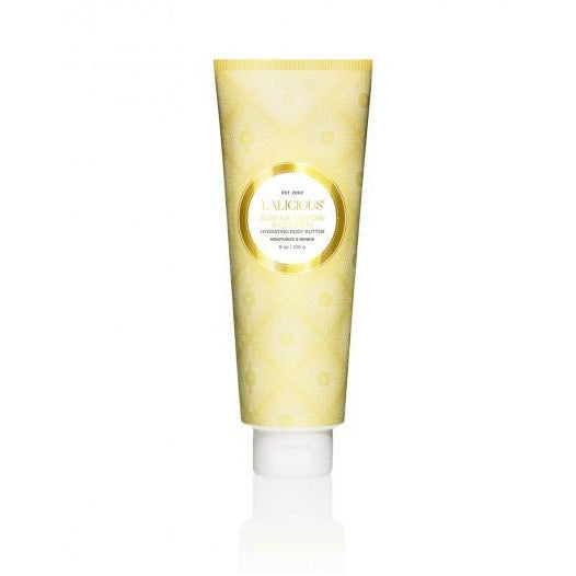 LALICIOUS Hydrating Body Butter Sugar Lemon Blossom 8oz/226g - The Beauty Shoppers